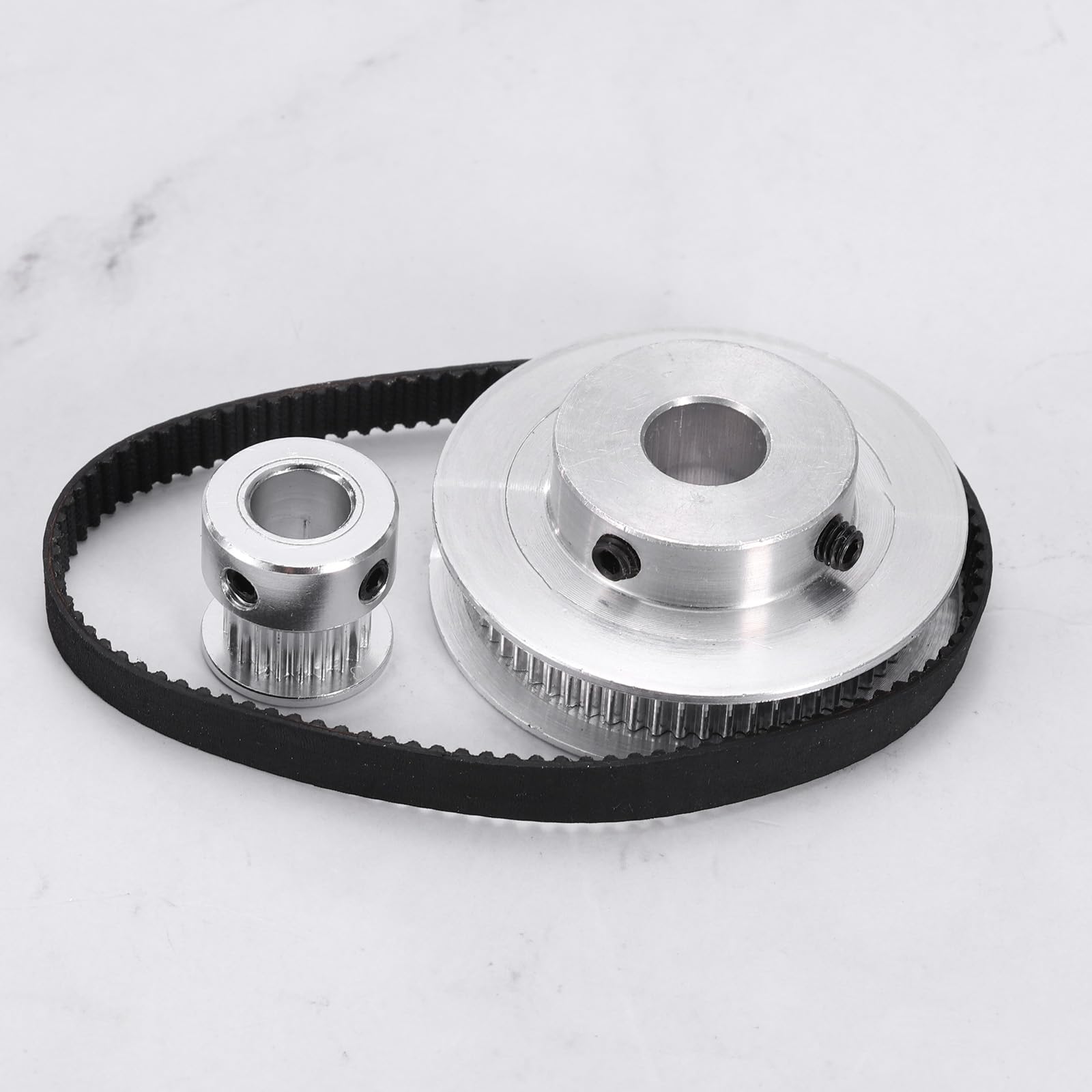 Amazon.com: uxcell 2 Set GT-2 Synchronous Wheel 20&60 Teeth 8&10mm