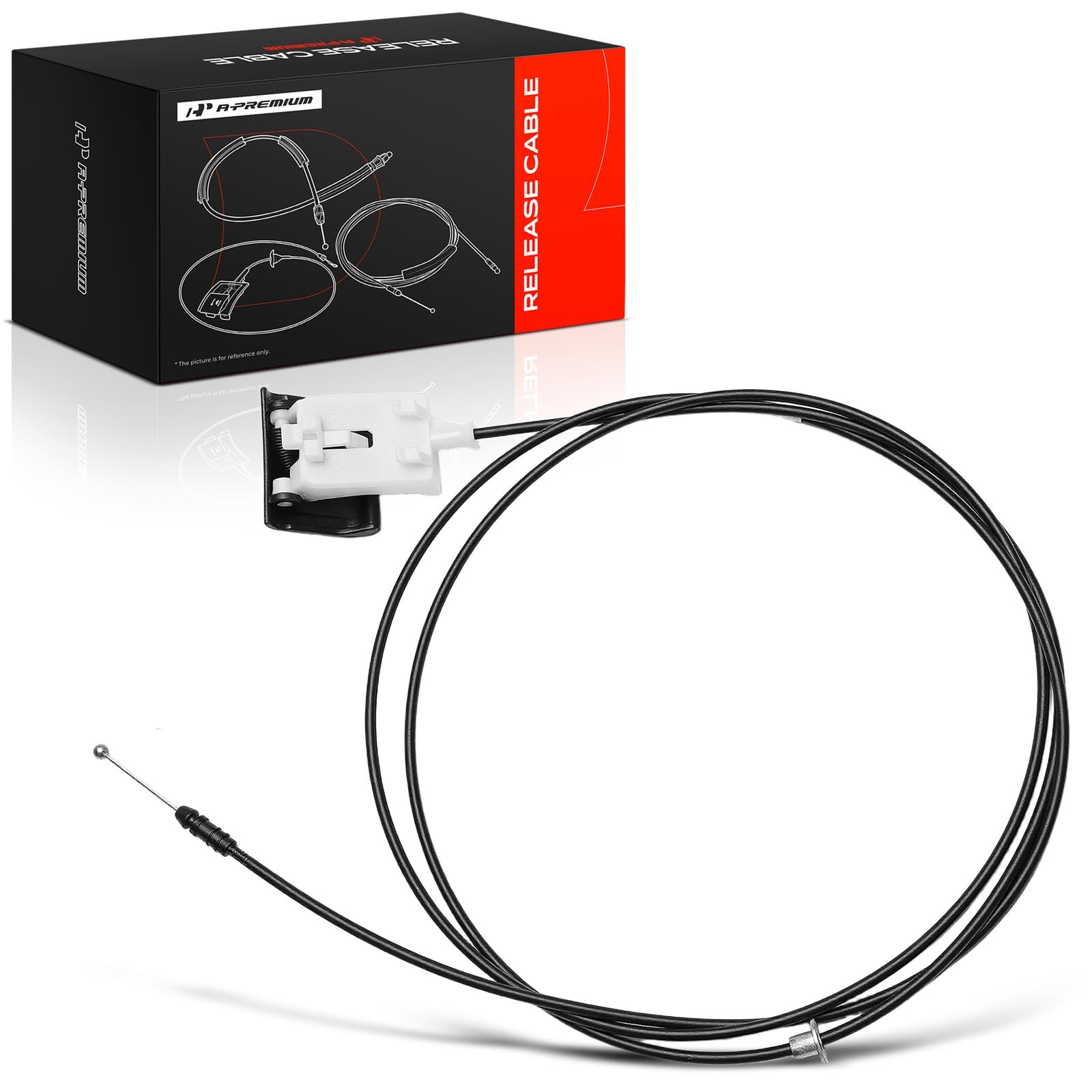 Amazon.com: A-Premium 85.4 inch Front Hood Latch Release Cable