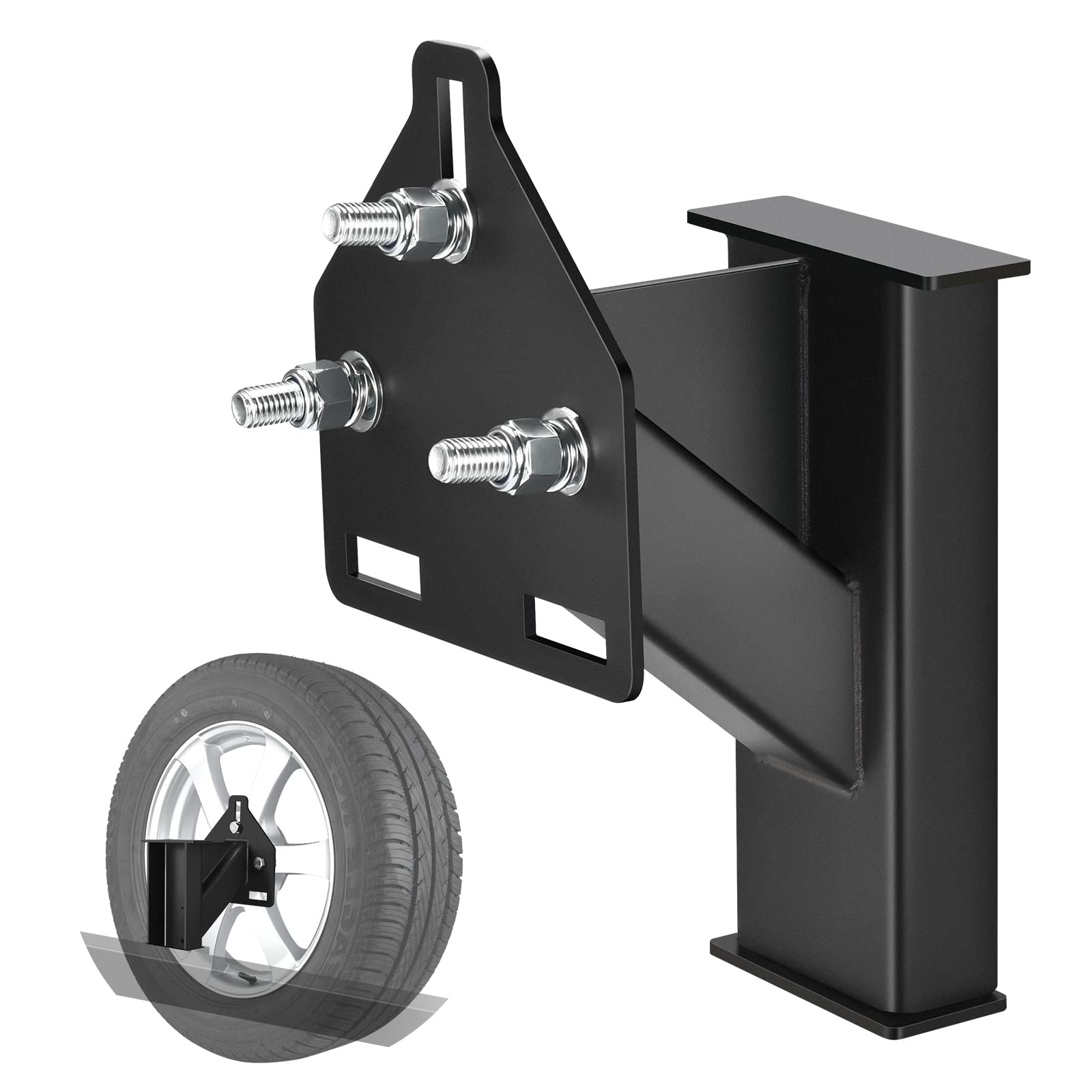 Buy GADFISH Stake Pocket Spare Tire Carrier , 3Nuts Design Trailer