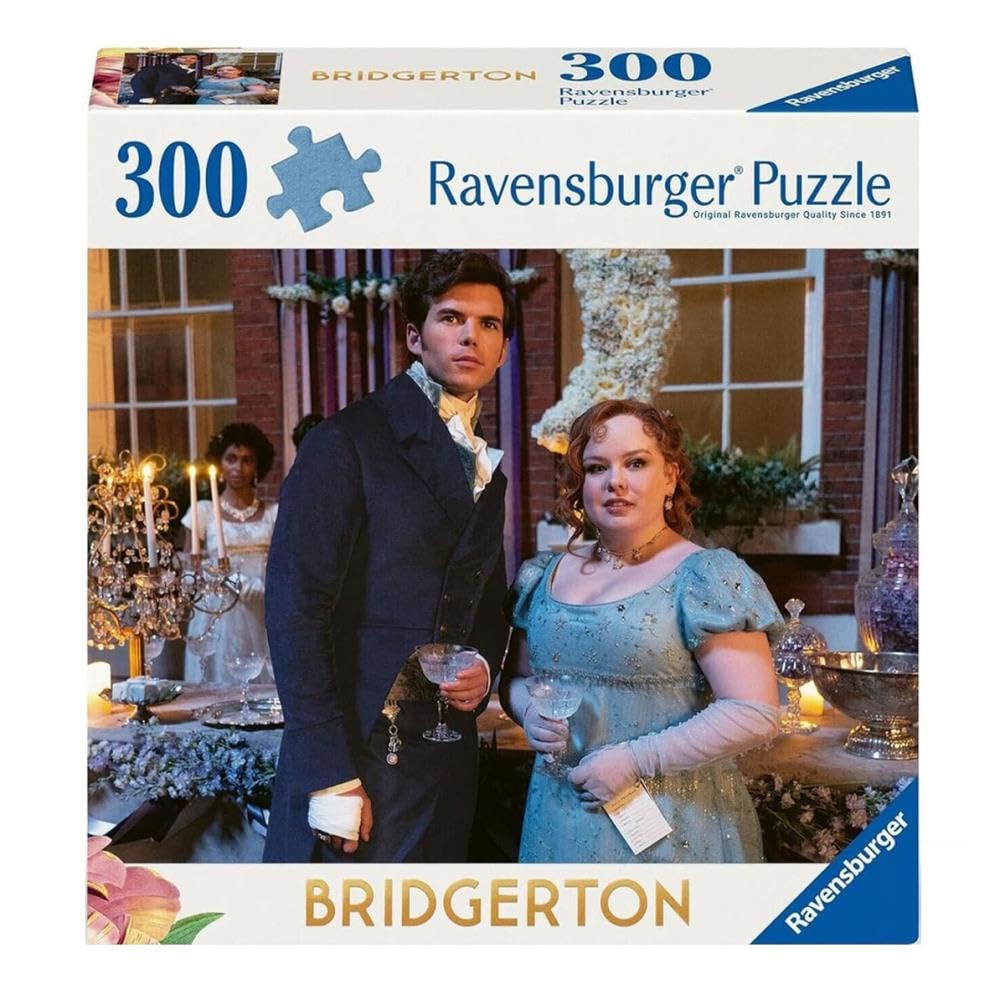 Ravensburger Bridgerton Merchandise - 300 Piece Jigsaw Puzzle for Adults and Kids Age 8 Years Up, Multicolor