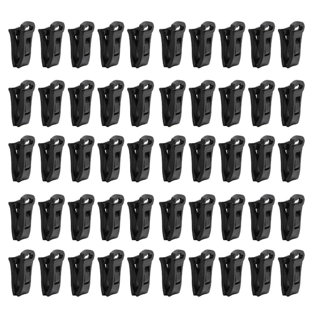CTRLZS 50 Sock Clips for Washing Machine and Dryer Laundry Clips, Towel Clips for Washing, Sock Clip