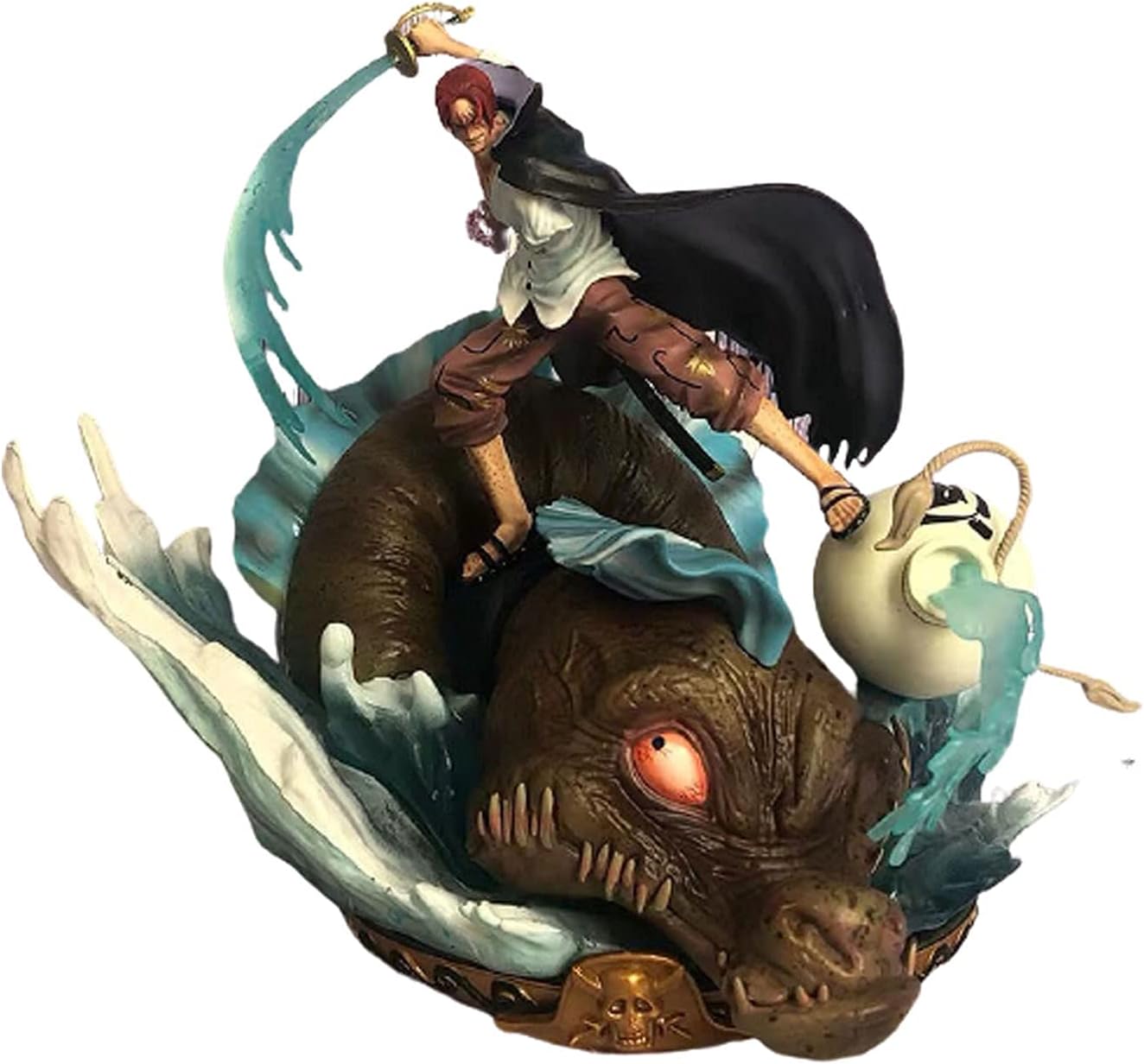 27cm 10 6インチアクションフィギュアワンピースシャンク 熱いおもちゃの数字モデル像像似顔絵玩具 寝室のシャンクに適した装飾 New売り切れる前に Color Shanks