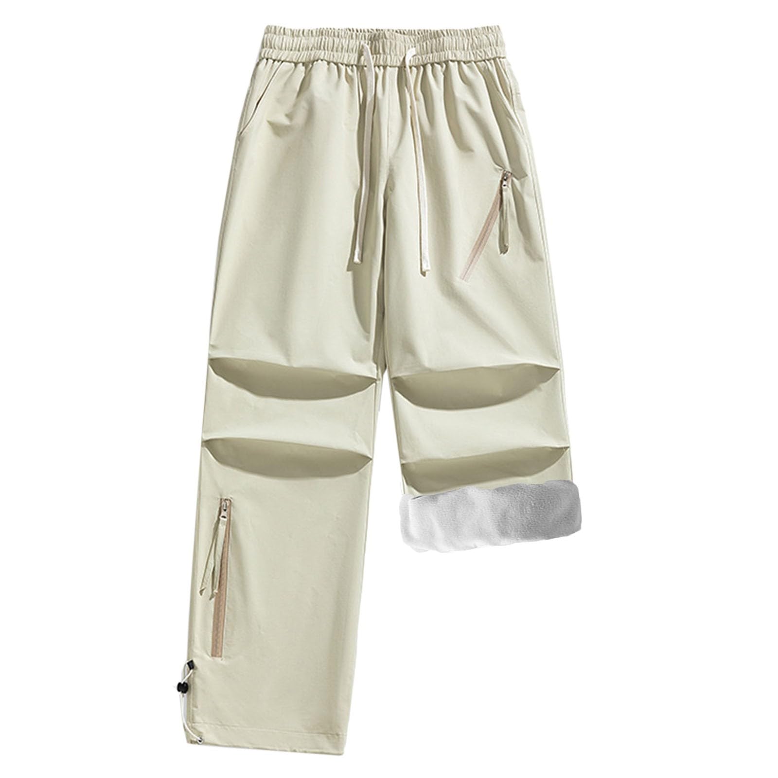 Pantalones Hombre Invierno, Pantalones Térmicos de Invierno para Hombre Aislamiento Actividades Exteriores Casuales