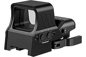 MidTen Airsoft Holographic Sight - 1X22X33 Red/Green Dot Sight with 4 Reticles...