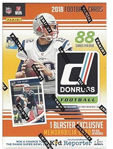 2018 Panini Donruss NFL Football BLASTER box (11 pks/bx)
