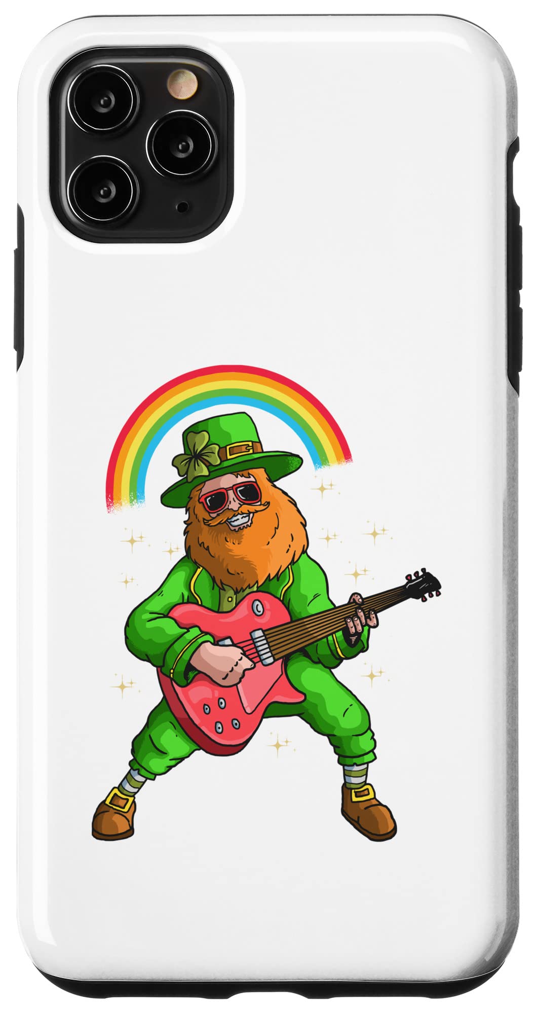 iPhone 11 Pro Max St Patricks Day Dabbing Leprechaun Boys Men Funny Dab Dance Case