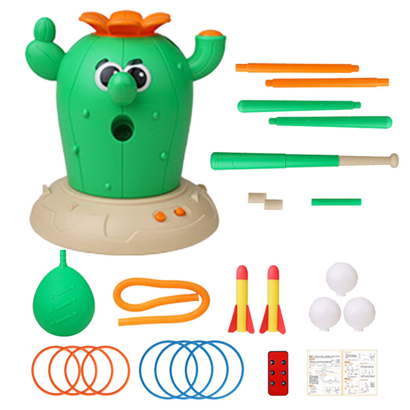 Giocattolo da salto per bambini Set interattivo 4-in-1 di lancio e | Salterino Musicale per Bambini Esercizio per Casa Interno Esterno Giardino Scuola Feste Compleanno