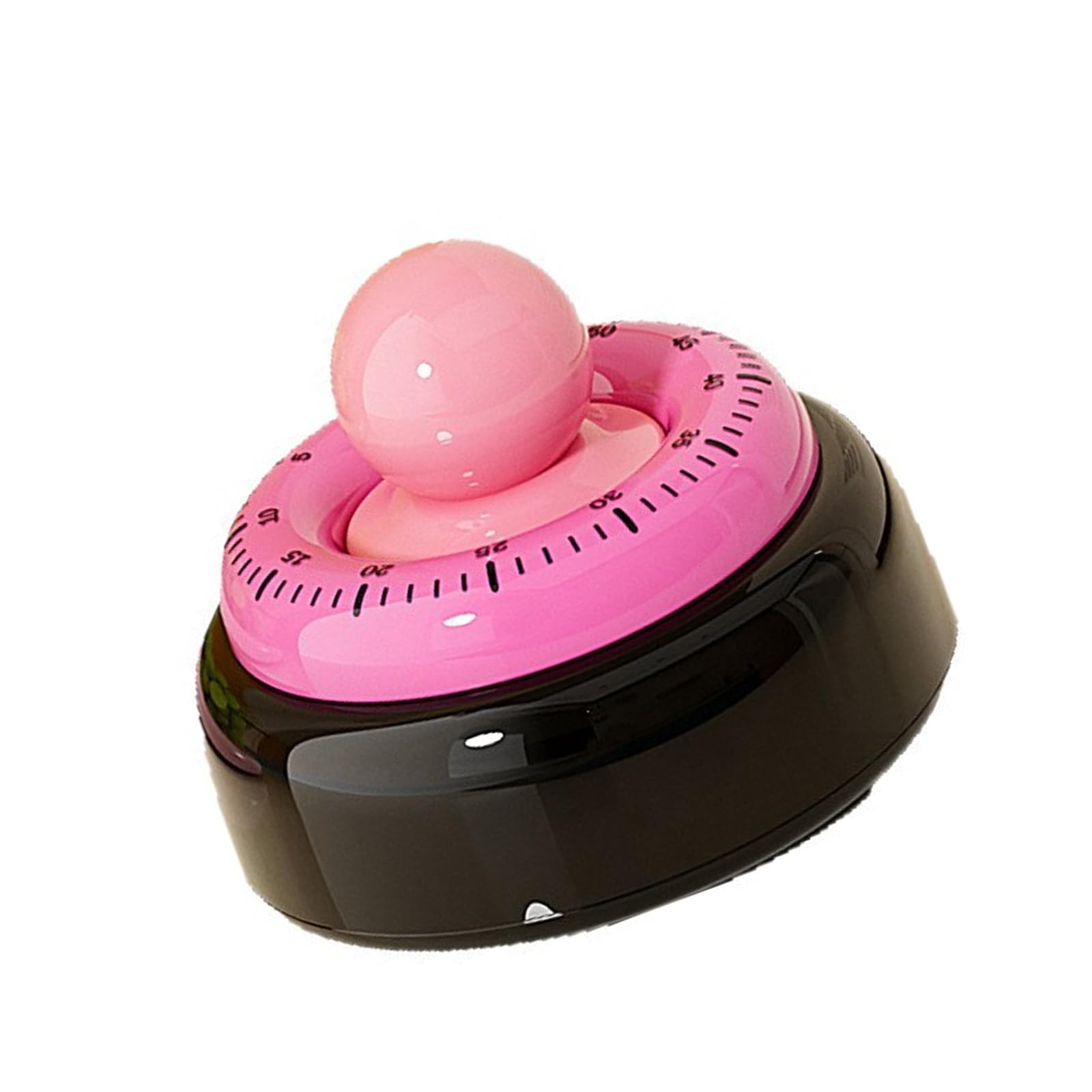 Quiet Mechanical Kitchen Timer with Sturdy ABS Materials and Secure Mounting Quiet Rotary Timer Denial Battery