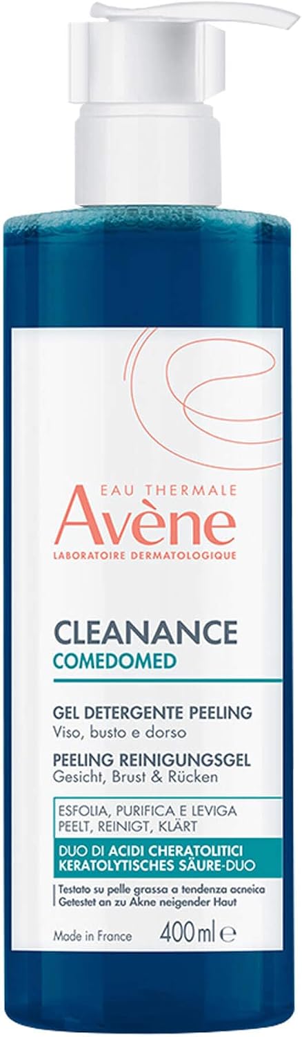 Av?ne Cleanance żel oczyszczający peeling przeciw niedoskonałościom twarzy promienny