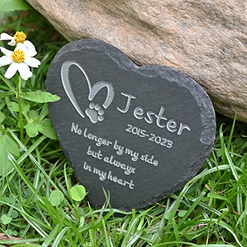 VAPCUFF Personalized Memorial Stones, Cat Memorial Gifts, Dog Memorial Gifts for Loss of Dog, Loss of Cat Sympathy Gift, Dog Passing Away Gifts, Dog Bereavement Gifts, 4\'\'×4\'\'/10×10cm