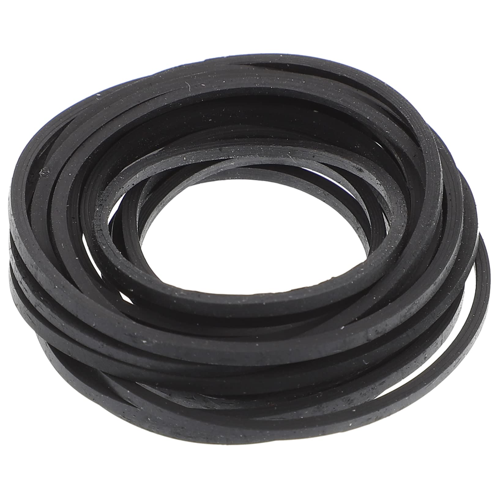CAXUSD 20pcs Flat Rubber Belts for Cassette Recorders Wear-Resistant Replacement for Smooth and Reduced Noise for Audio Restoration and Maintenance
