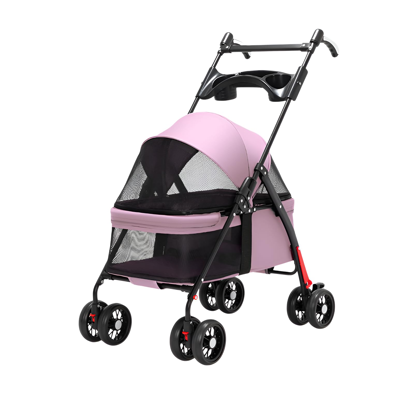 Amazon | [Vailaipupy]ペットカート 小型犬 猫用 4輪 軽量