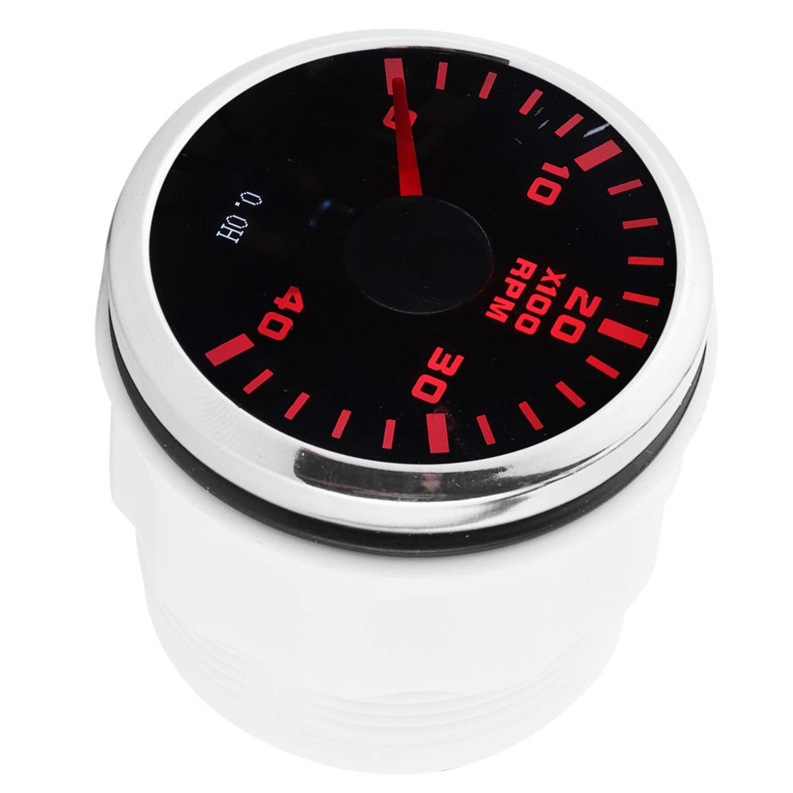 Digitale Toerenteller Gauge, Tach Urenteller, 52 Mm 4K Rpm Lcd Urenweergave Meter Waterdicht Voor Auto Jachten Motorcycl