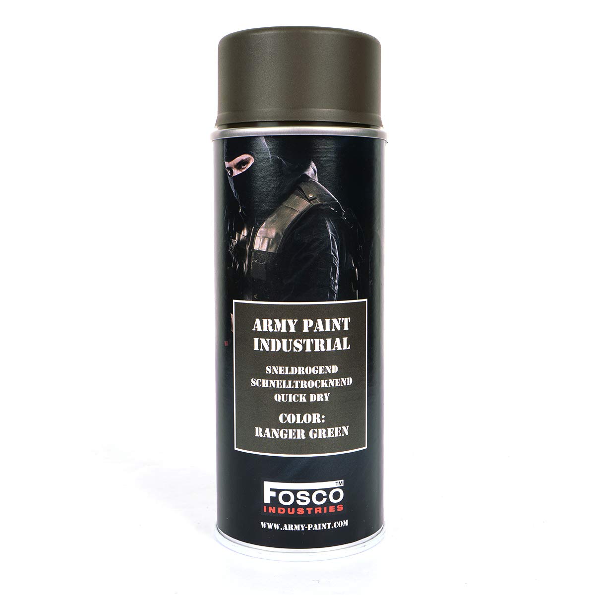 400ml Military Style SPRAY PAINT (Army Spray Paint - Ranger Green)