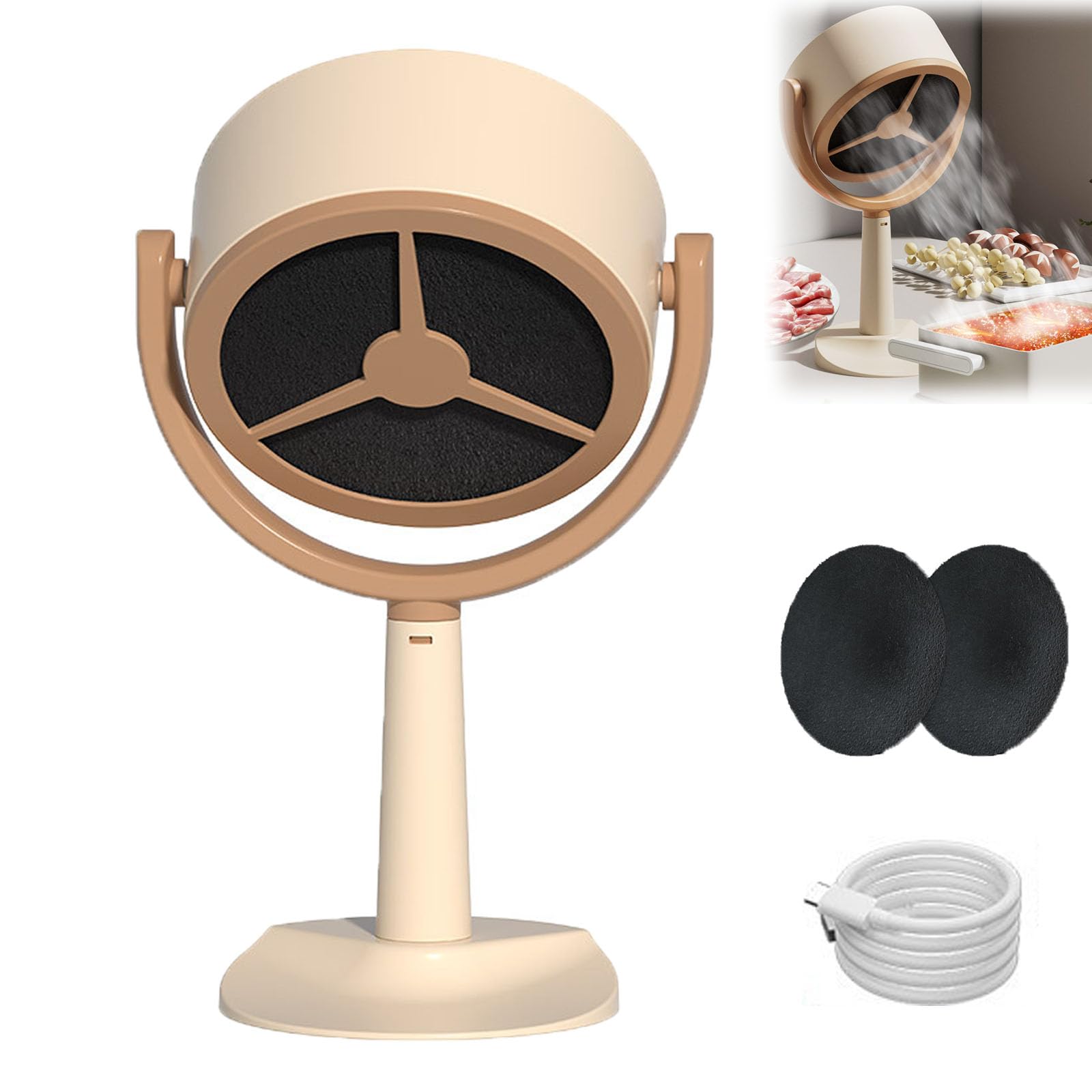 fans to blow away cigarette smoke Amazon.com: Yotfieot Smoke Away Purifier Fan, Mini Cooker Hood, with  Replaceable Filter Sponge, for Home Kitchen Hot Pot BBQ (Plug-in) : Home &  Kitchen
