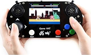 Game HAT for Raspberry Pi A+/B+/2B/3B/3B+/4B/Zero W with 3.5inch IPS Screen 480x320 60 Frame to Make Your Own Portable Game Console