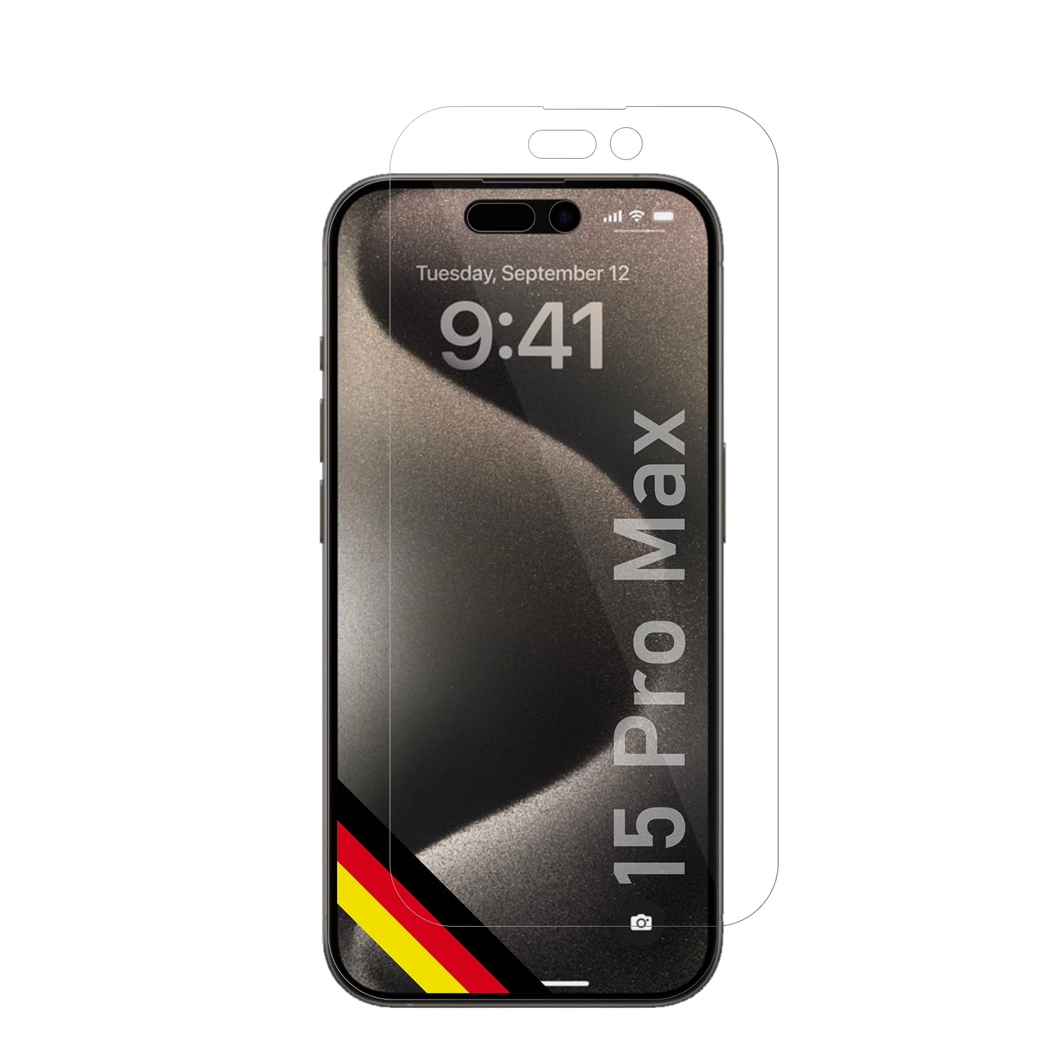 Dipos 6x Pellicola Protettiva In Vetro Cristallo Per IPhone 12 Pro Max – Taglio Laser, Made In Germany – Anti Graffio, Anti Impronta, Trasparente - 3
