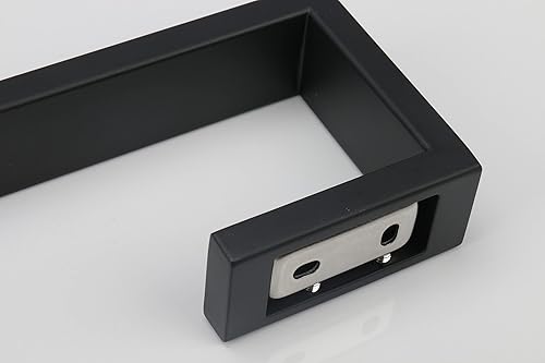 Miniatura 3 de TocTen Toallero de manoanillo de toalla  Colgador grueso de acero inoxidable SUS304 para toallas de baño, toallero de mano resistente de 9 pulgadas