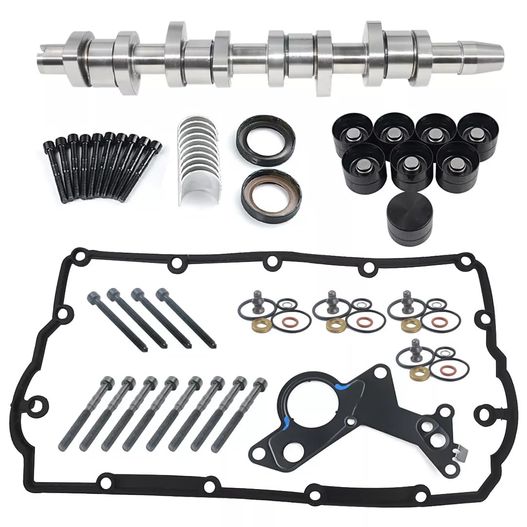 Juego de árboles de levas compatible con A3 A4 P0-lo G0-lf Le-on 1.9 2.0 PD TDI BVK BLS BRS BSS 038109309A 038109309C 038109309B 038109101AH