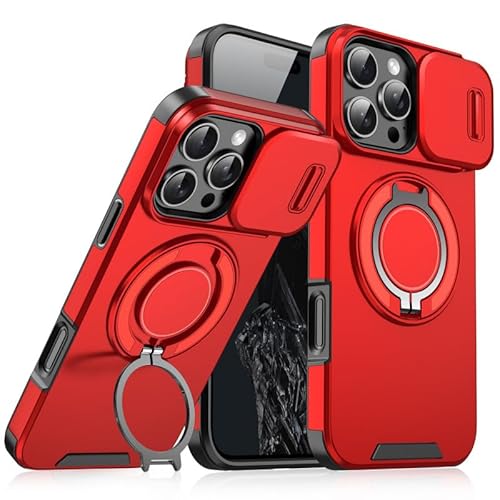 �Ή� iPhone 17/16/15/14/13/12/11/pro/pro max/plus �P�[�X �����O�t�� ���C�z�� �}�O�Z�[�t�Ή� �����Y�ی� �X���C�h�J�o�[ �J���������Y�ی� 360�x��] �X�^���h ��̌^ ���u�� �c�u�� �R�pPC+TPU��d