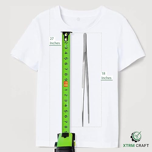 Miniatura 6 de Pinzas de vestir para pulgar, pinzas multiposición, acero inoxidable, punta dentada, recta, 18 pulgadas