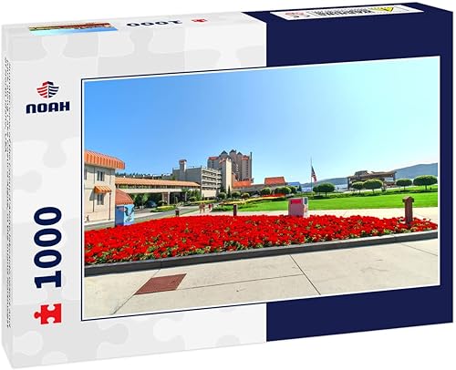 Noah - Rompecabezas con vista de verano de The Coeur d'Alene Lakeside Resort and Park Along Lake Coeur d'Alene, en el interior noroeste de North