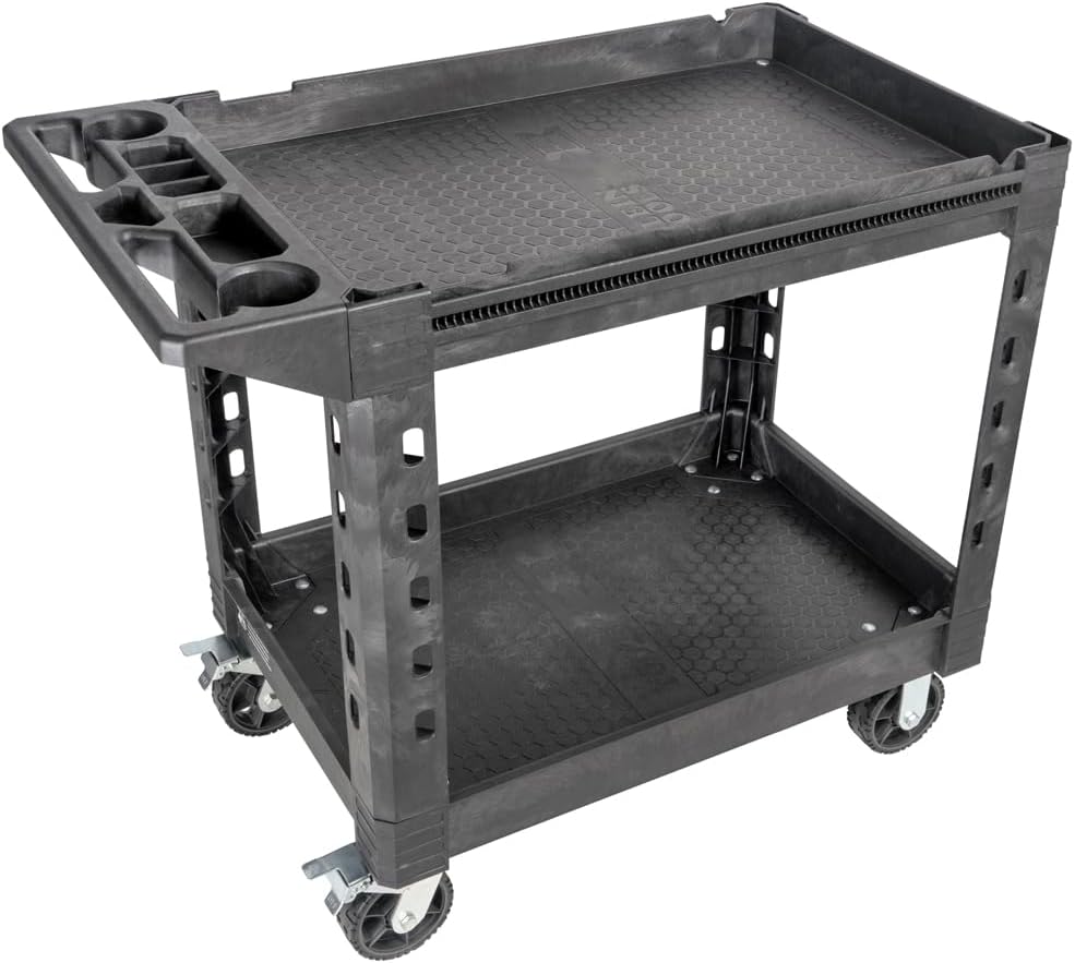 Klein Tools MODbox Utility Cart, 6-Inch Wheels, Rolling Tool Cart, 500-Pound Capacity for Jobsite and Warehouse