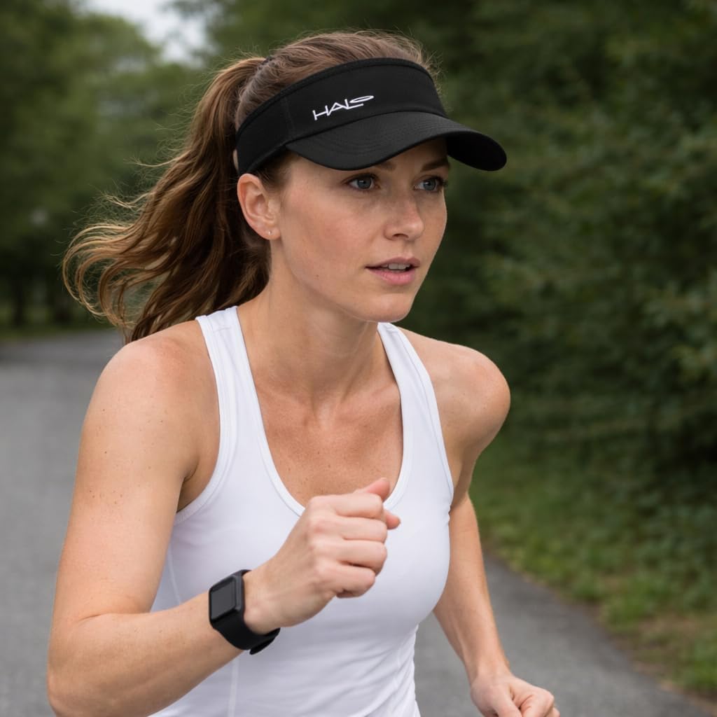 Halo Headband Sweatband Sport Visor