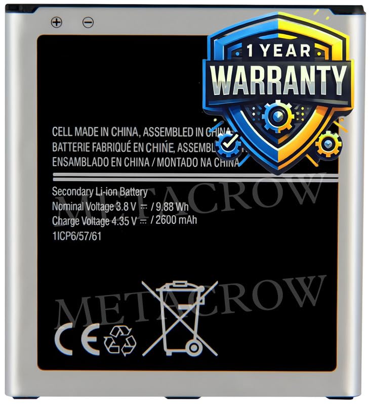Image of Original EB-BG530CBN Battery Compatible for Samsung Galaxy On5 Pro (SM-G550FY) - (2600mAh) - 1 Year Warranty BC46