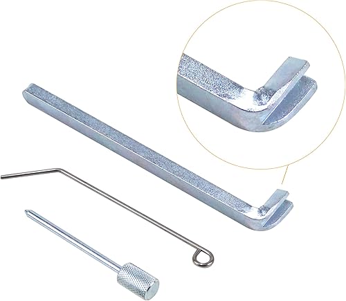 Miniatura 8 de 8 unids motor árbol de levas alineación herramienta de sincronización motor árbol de levas tensado bloqueo kit compatible con Chevy Cruze Aveo