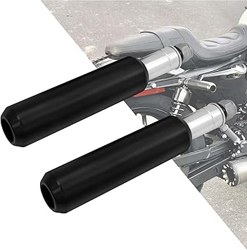 Motorcycle Rear Crash Bar Frame Sliders Frame Sliders Protector Fit for Harley Dyna 2006-2017 Sportster 2004-2022 Black