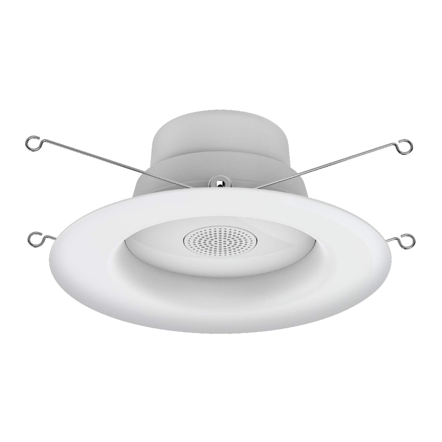 GE LED+ Speaker Flood Light Bulb Downlight Fixture, Bluetooth Enabled