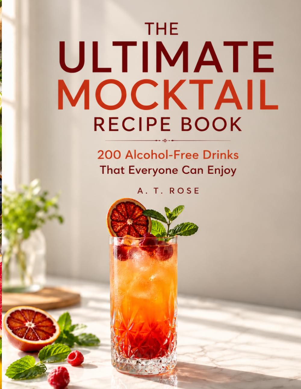 THE ULTIMATE MOCKTAIL RECIPE BOOK: 200 Alcohol-Free Drinks That Everyone Can Enjoy