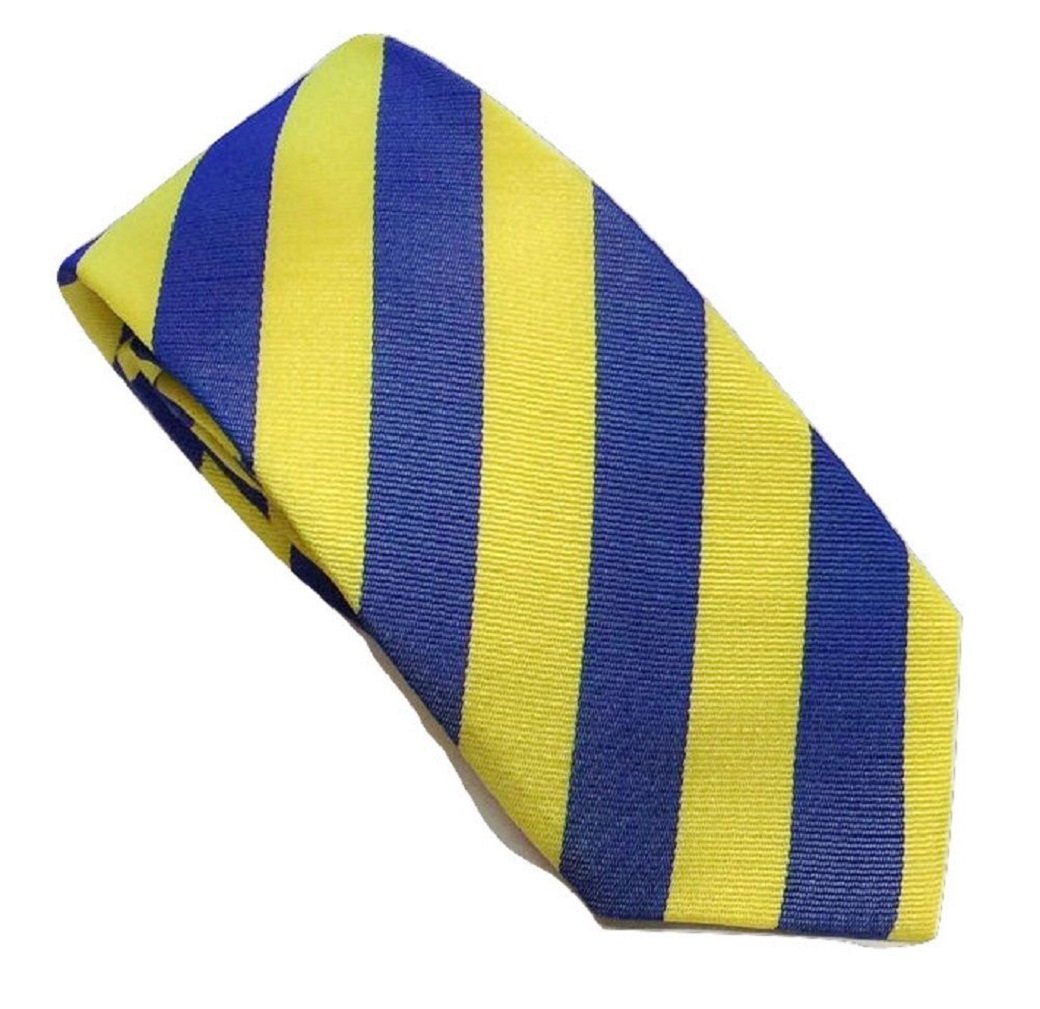 L&L® Royal Blue Collection Woven Paisley Jacquard Silk Knitted Satin Tie Wedding (Striped Tie 3)