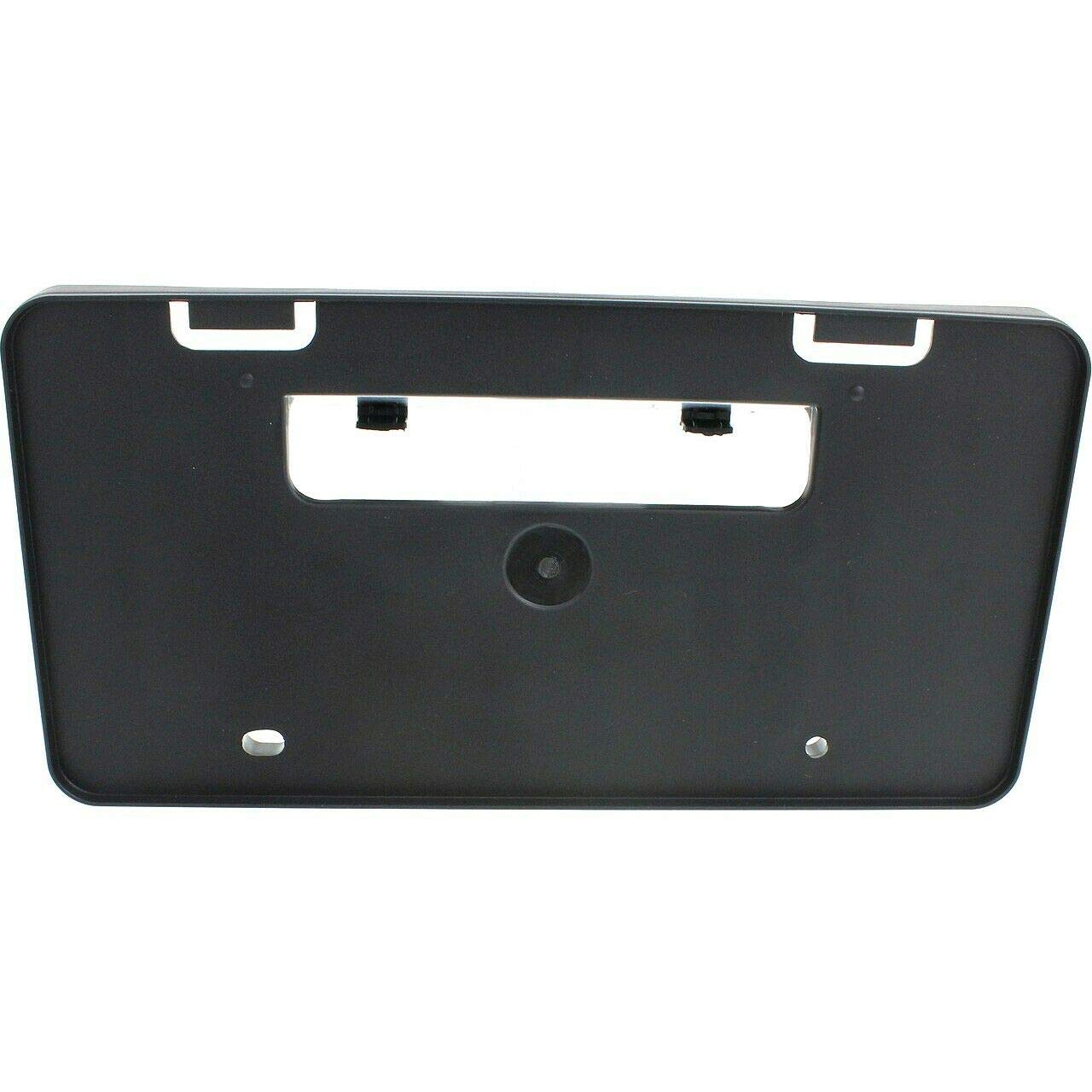 DAT AUTO PARTS Front License Plate Mounting Tag Frame Holder Bracket Replacement for 2014-2016 Toyota Corolla Without Chrome Black Textured Made of Plastic TO1068122 5211402080