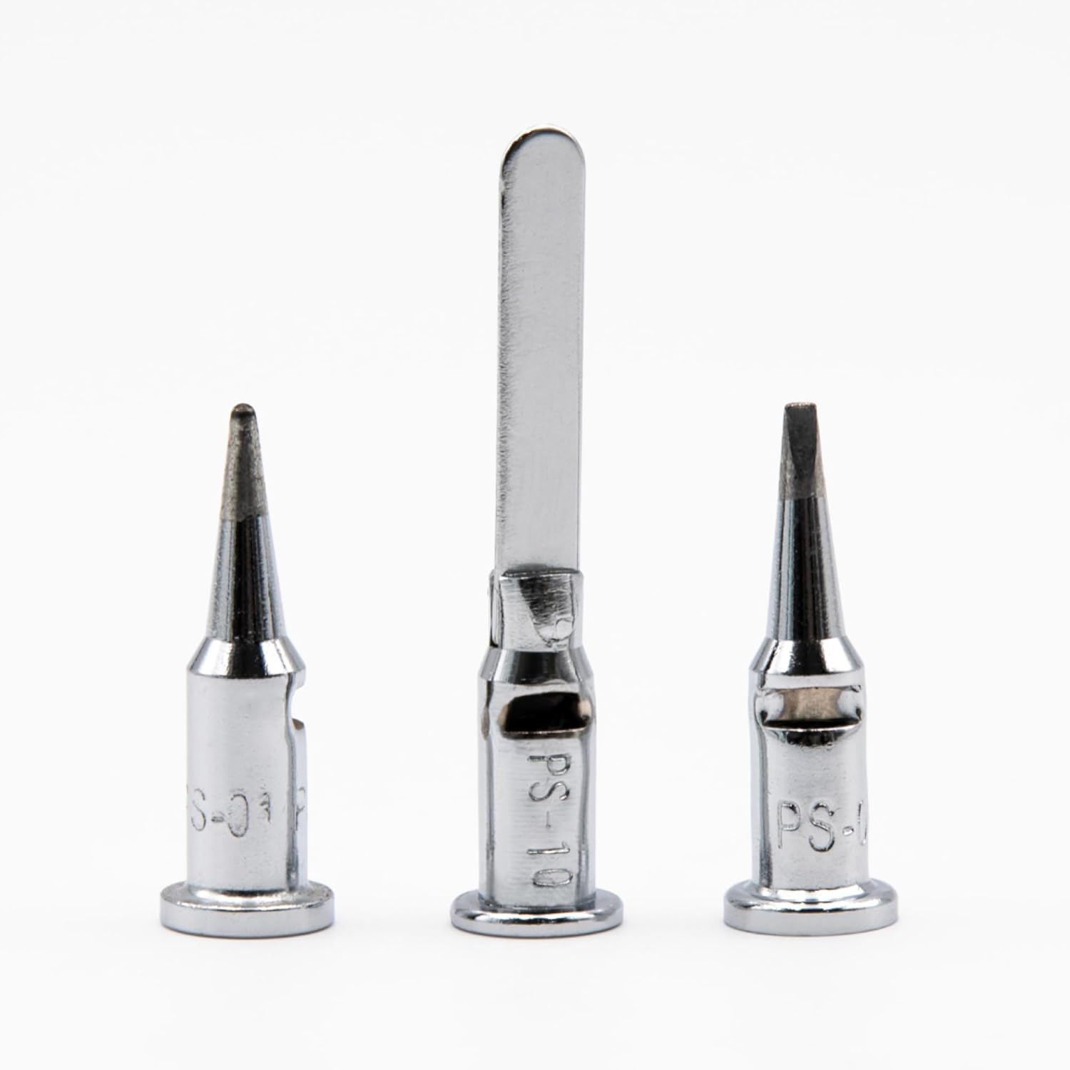 Iroda Solderpro 110 Spare Soldering Tips Set For Butane Soldering Iron Includes Conical, Chisel, Hot Cutter