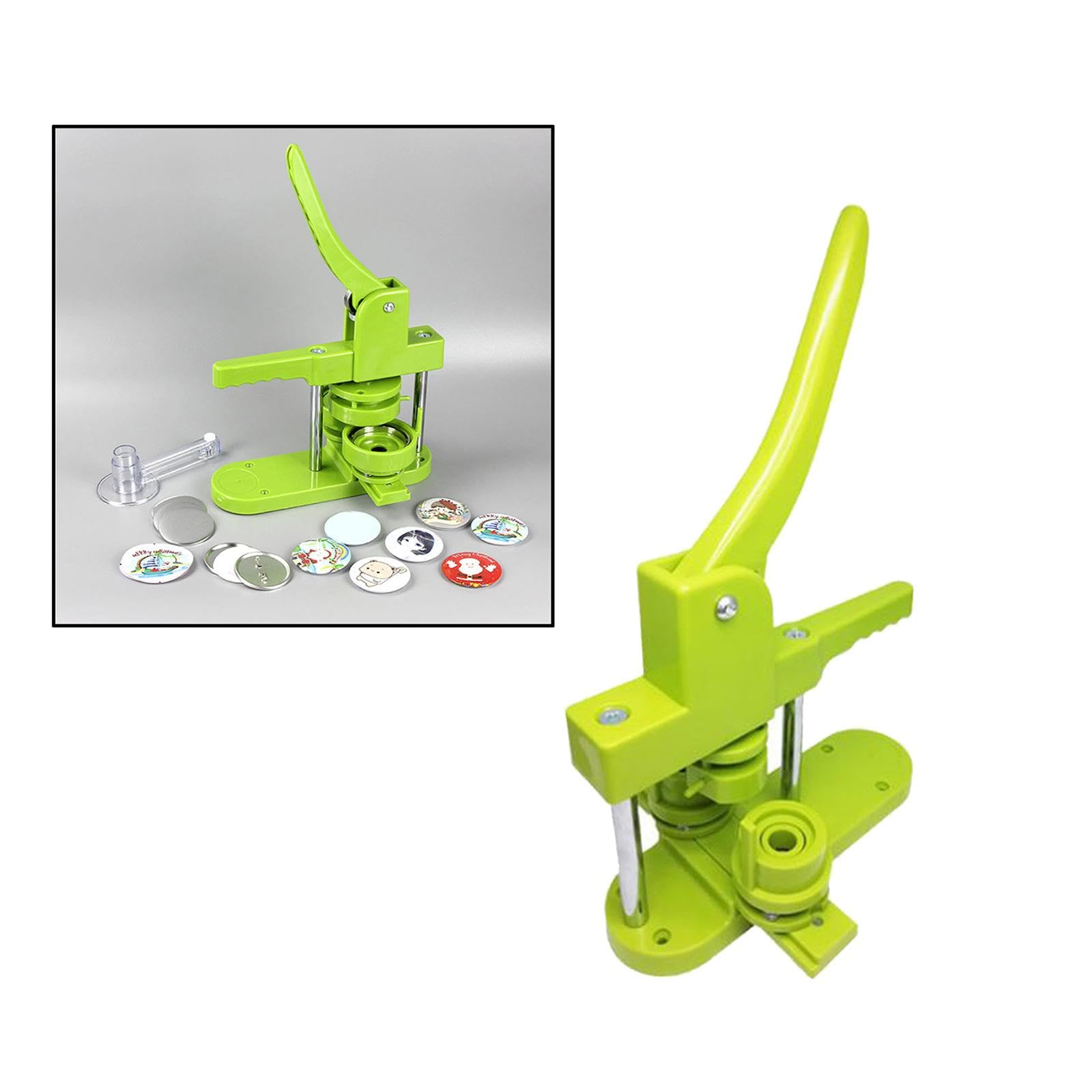 Knopfmaschine, Bastelwerkzeug für Modellbau, Stanzpresse für Anstecknadeln, Bastelbedarf für Kinder, Anstecknadel Herstellung, 32MM