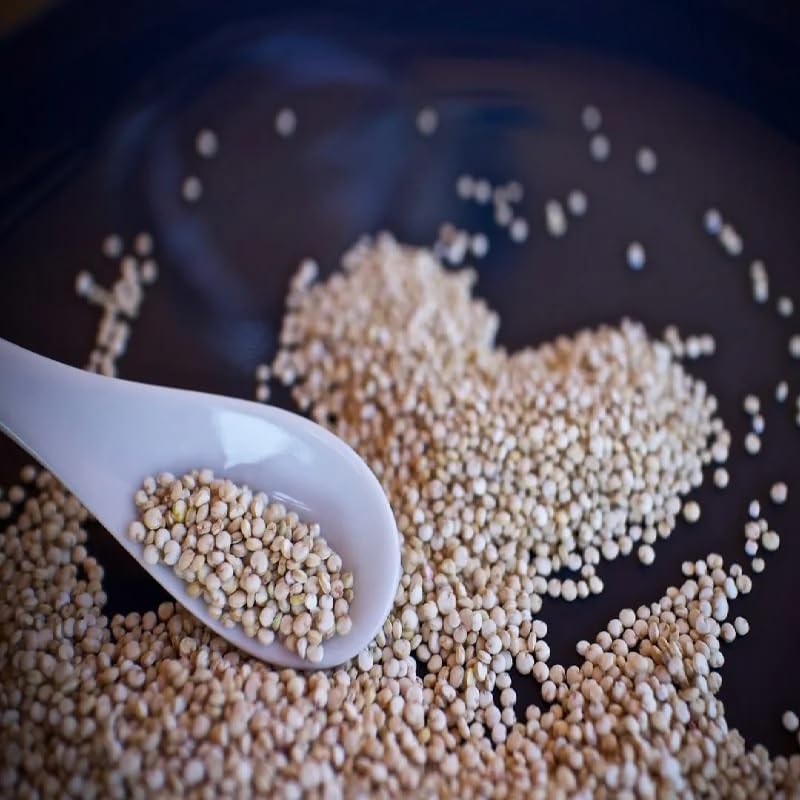 IL FRUTTAROLO Quinoa Bianca Biologica 5 Kg Semi di quinoa bio ottima fonte di proteine perfetta per piatti vegani e ricette salutari. Formato convenienza