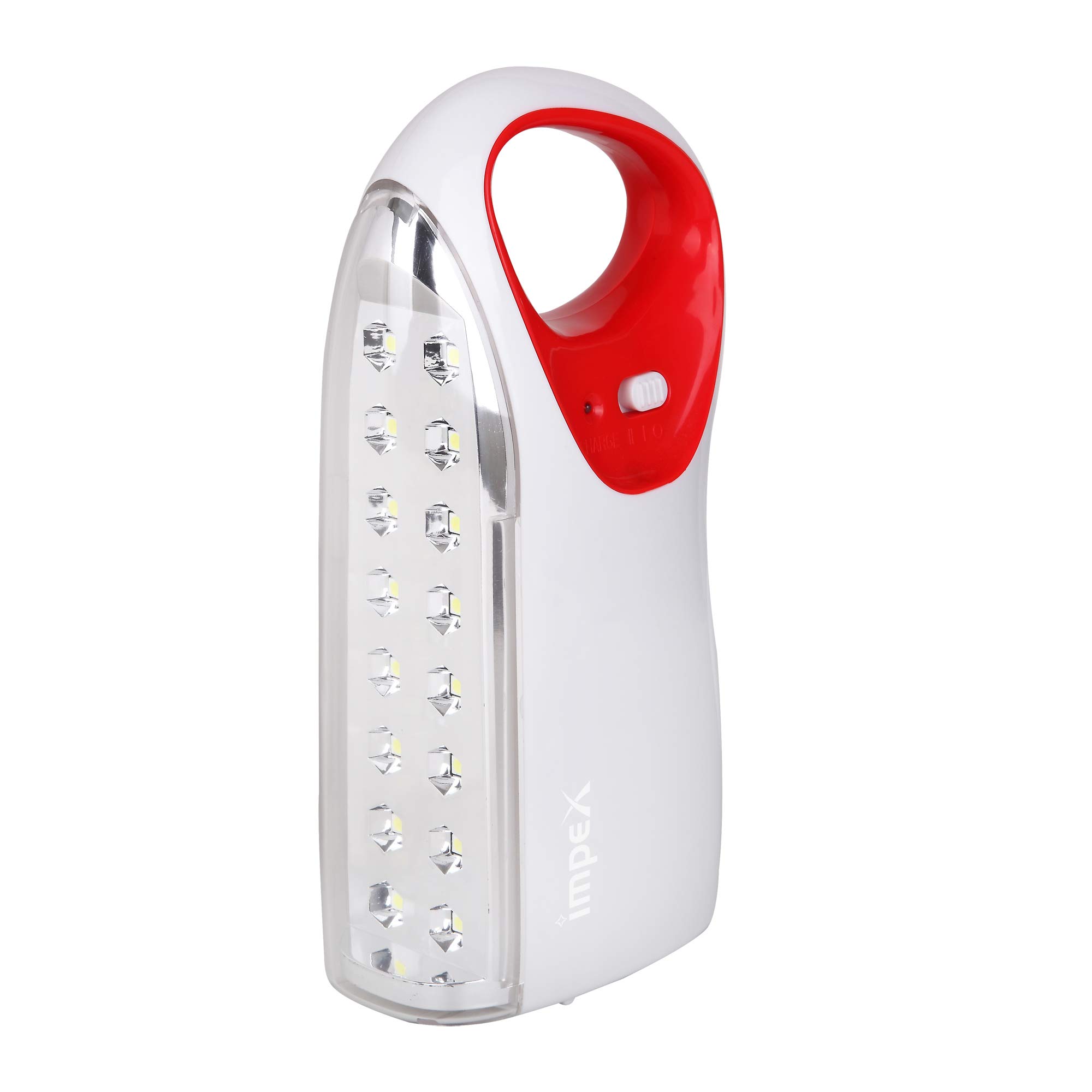 Impex Plastic Emergency Light (White & Red, 3.50W)-Battery Powered (B07KYKR8N4) Amazon Price History, Amazon Price Tracker