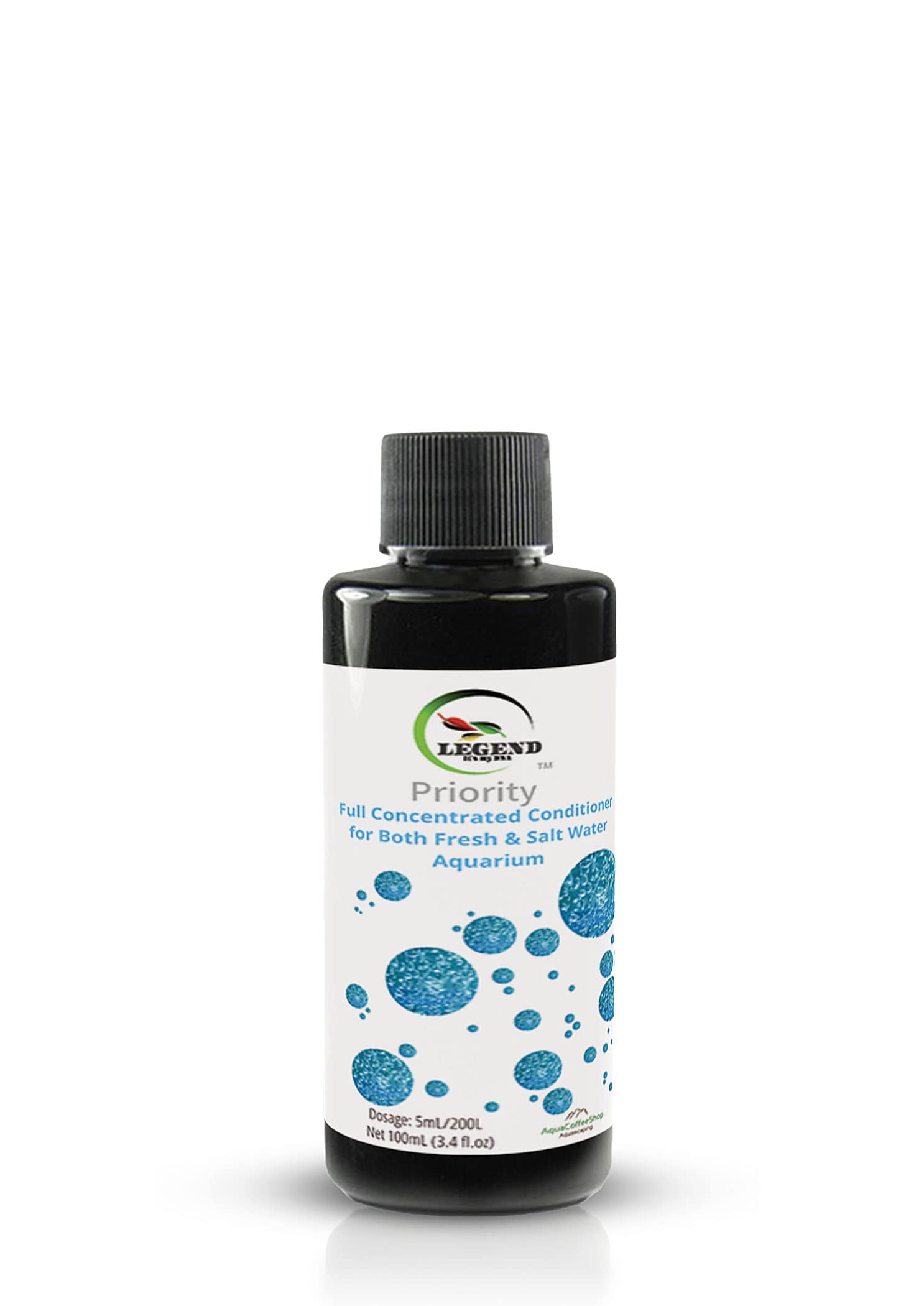 Legend Priority Après-shampoing anti-chlore pour aquarium 100 ml, 250 ml, 5000 ml, 1000 ml