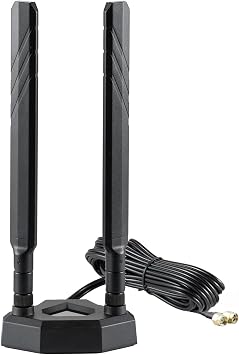 9dBi Magnetic Base 4G 5G Wide Band SMA External Antenna for Verizon AT&T T-Mobile Home Internet 4G LTE 5G Wireless Router Gateways Modem Mobile Hotspot, Eifagur