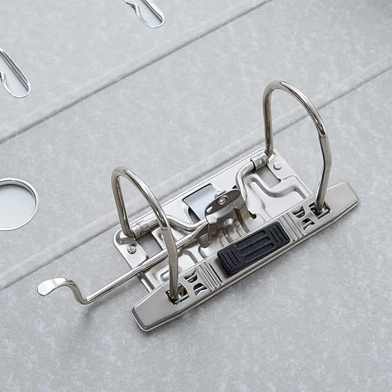 Esselte A4 Lever Arch File, White, 52mm Spine, Plastic, Pack of 1, 81190