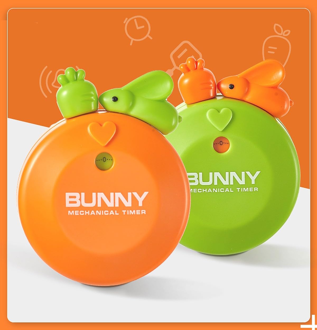 Wolpin 1 Pc Mechanical Timer 60 Minutes for Kitchen Kids Study, Project