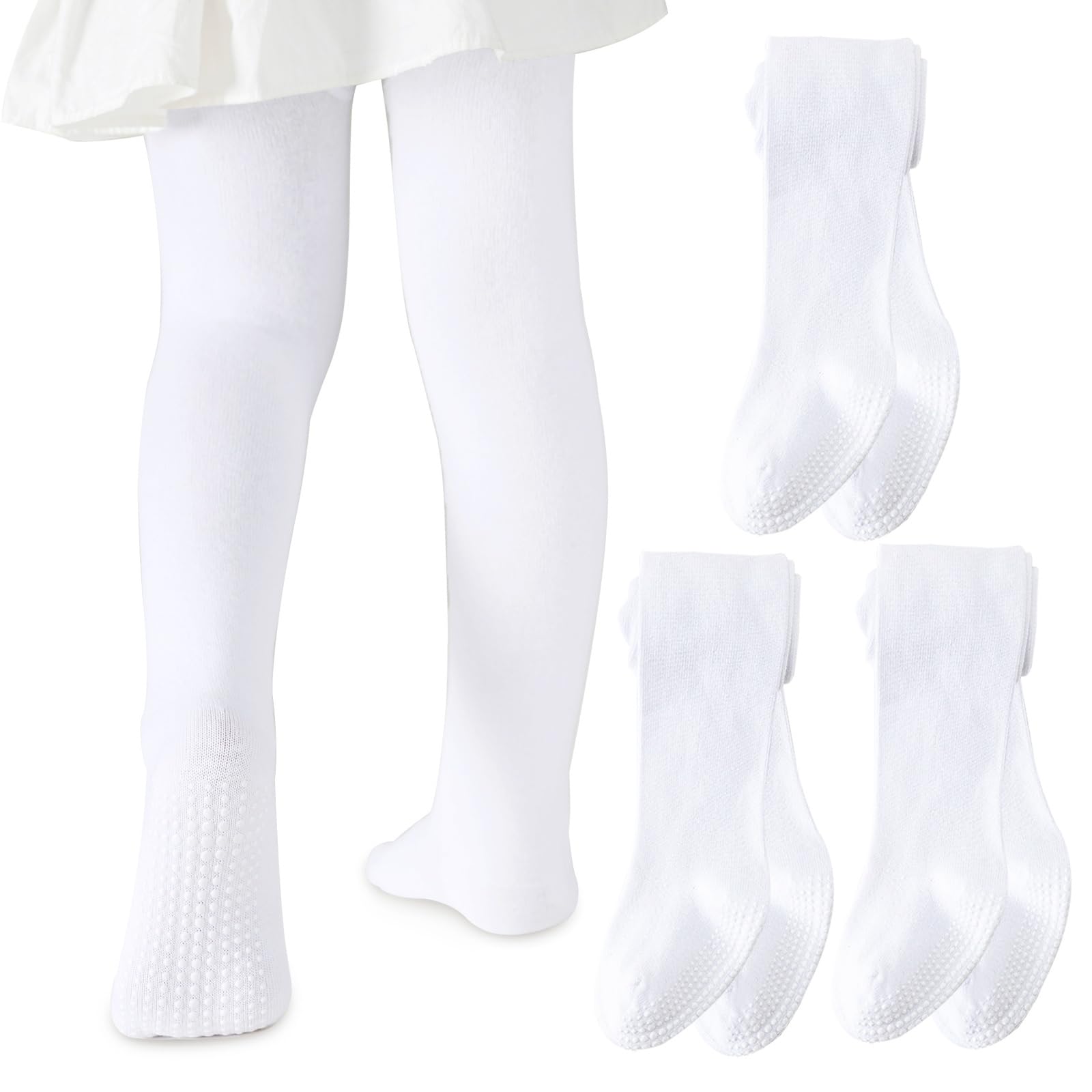 Baby Tights Non Slip Toddler Seamless Cotton Pantyhose Stockings Leggings