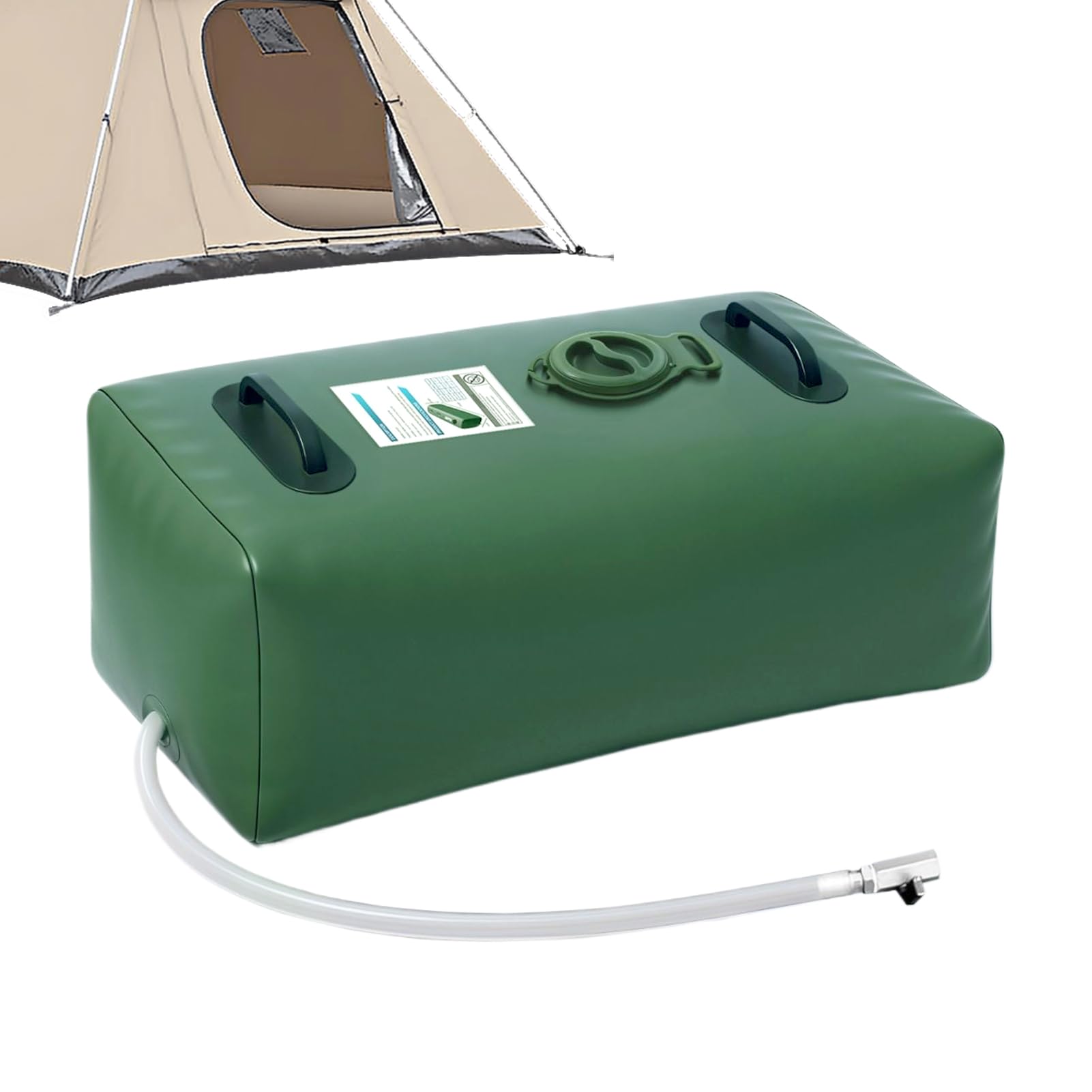 Réservoir de stockage d'eau – Réservoir d'eau, poche d'hydratation de camping, poche d'hydratation portable souple pliable | Récipient idéal pour la randonnée, les voyages, la survie en plein air