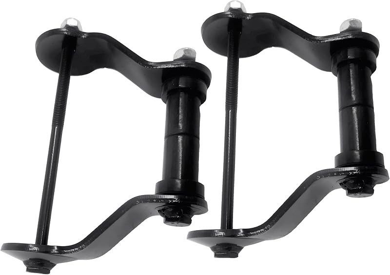 Kit de grampos da mola traseira TOM AUTO PARTS para Chrysler Town & Country, Voyager e Dodge Caravan 2001–2007 – Par esquerdo e direito