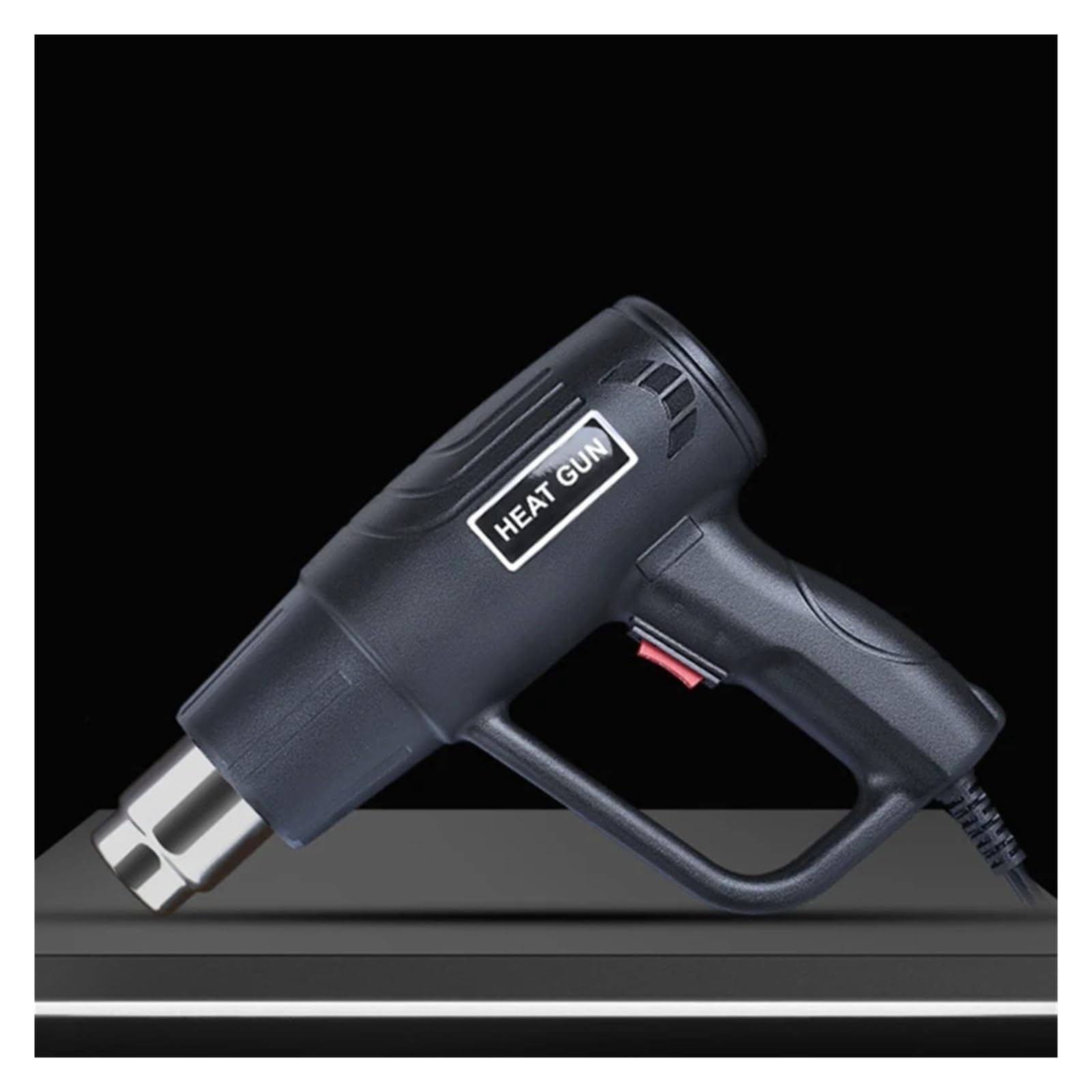 Pistola De Calor 2000W 2 Configuraciones Temperatura 300ᵒF Y 600ᵒF Ideal For Envoltura Retráctil Suavizar Pintura Calentamiento RáPido