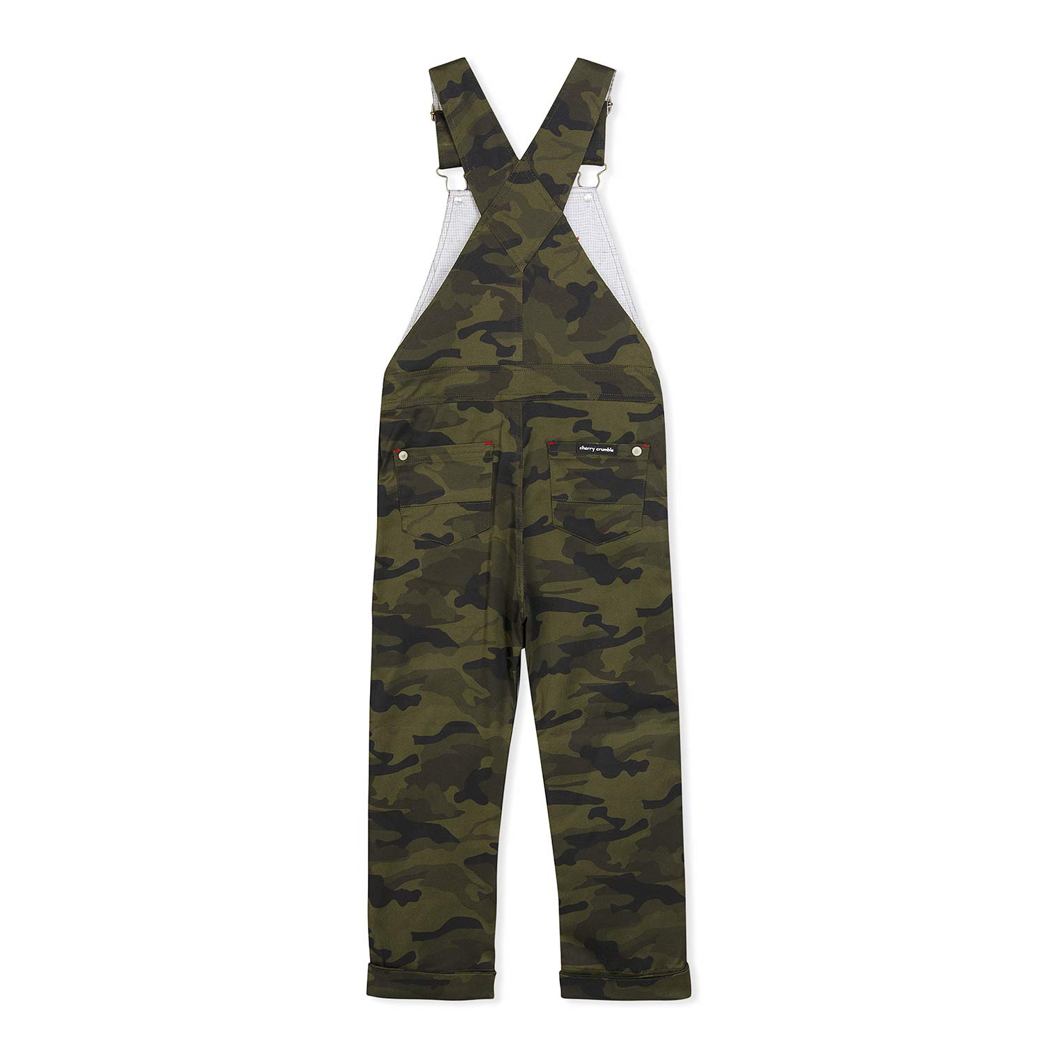 Cherry Crumble Kids Boys Regular Length Regular Fit Camouflage Camouflage Dungaree - Image 2 thumbnail
