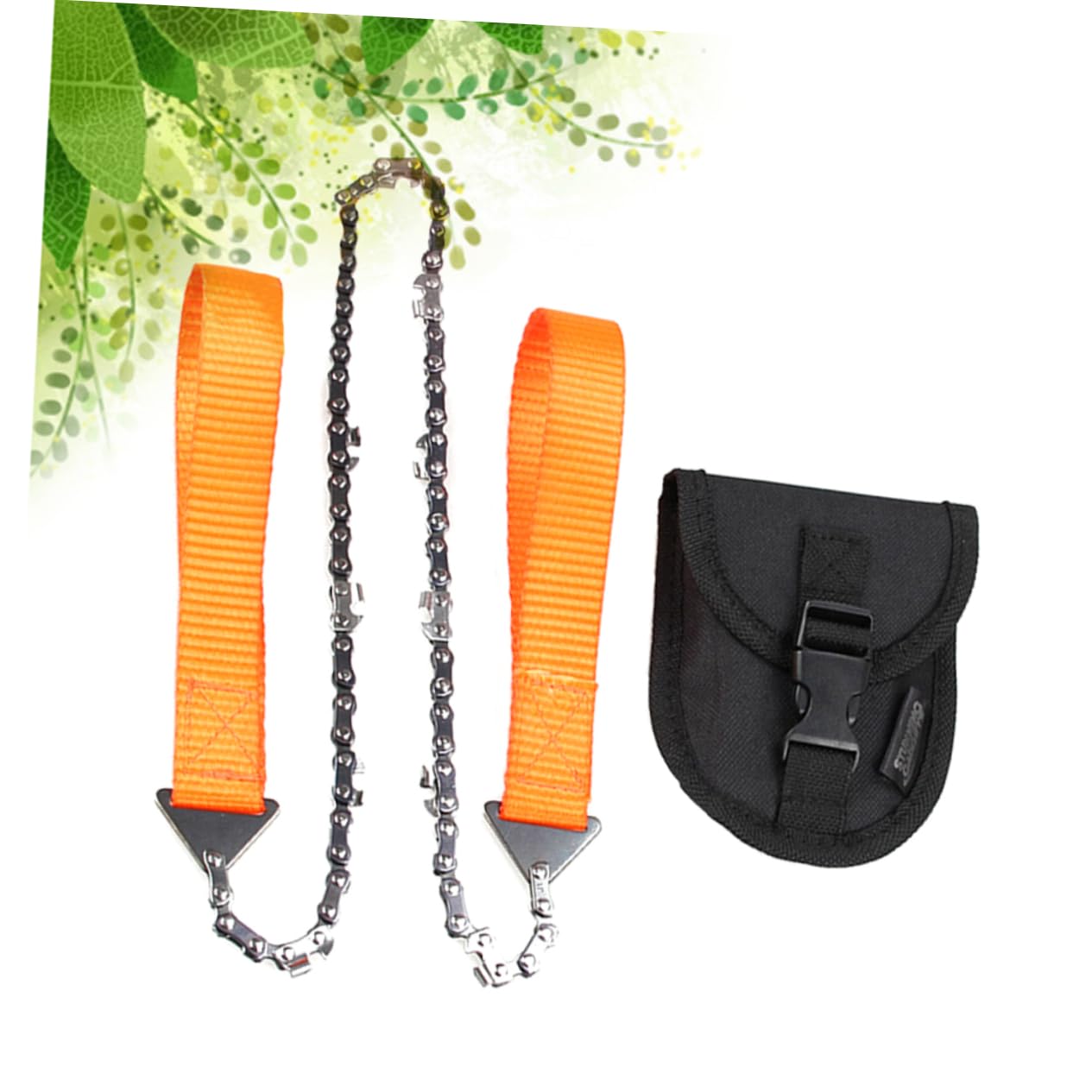 BESPORTBLE Outdoor Chainsaw Portable Folding Hand Chain Tool Pruning Saws Survival Equipment for Camping Tree Cutting