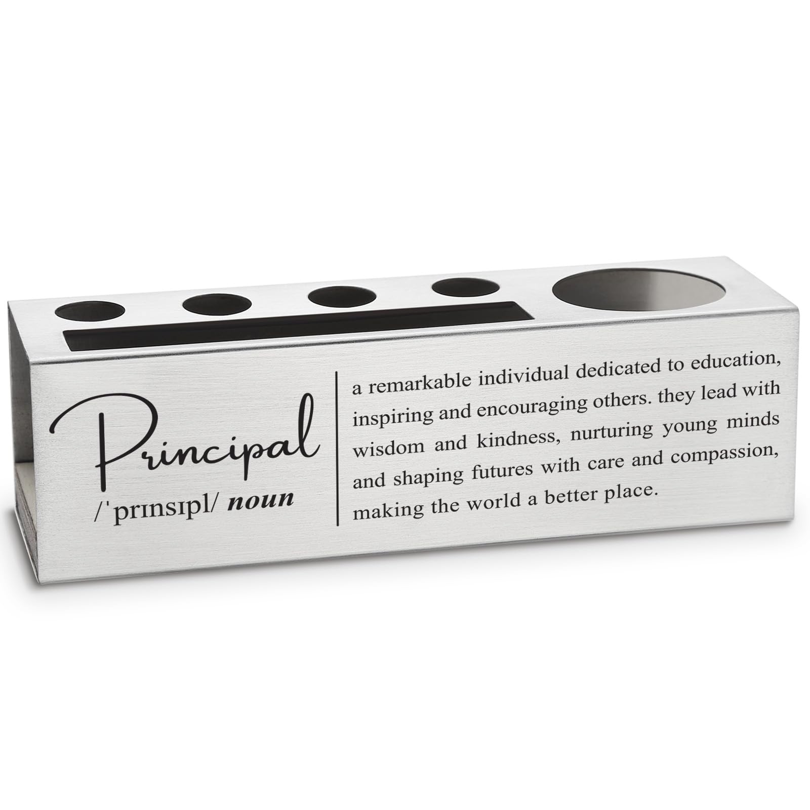 vizuzi Principal Definition, Principal Gifts for Women, Men, Principal Pen Holder, Principal Pencil Holder, Principal Office Supplies, Principal